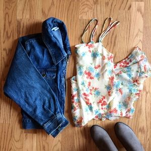 Vintage City Triangles High Low Dress